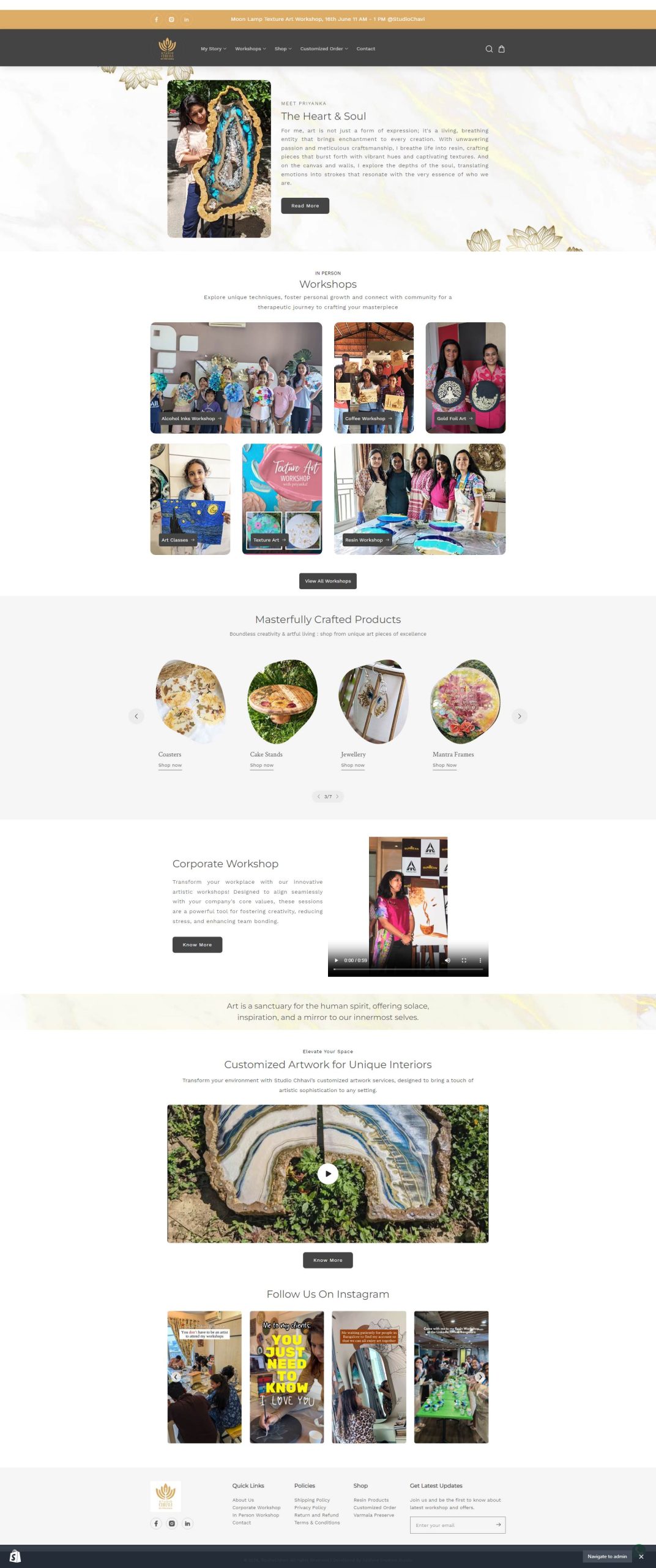 shopify ecommerce website design company